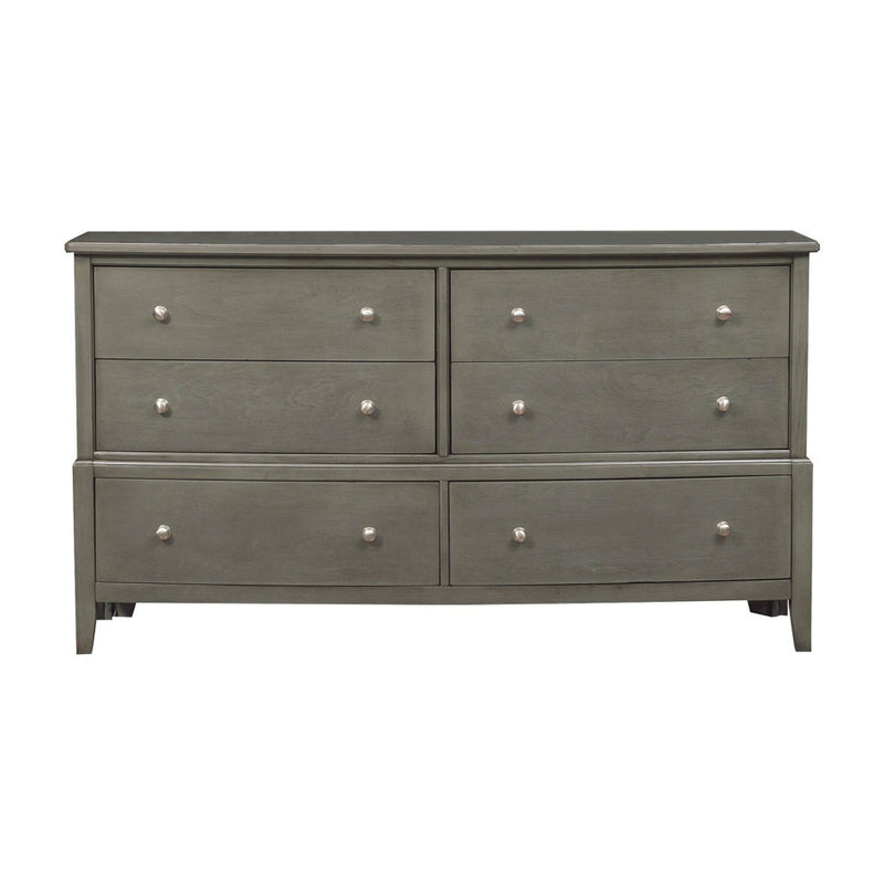 Home Elegance Cotterill Gray Dresser and Mirror