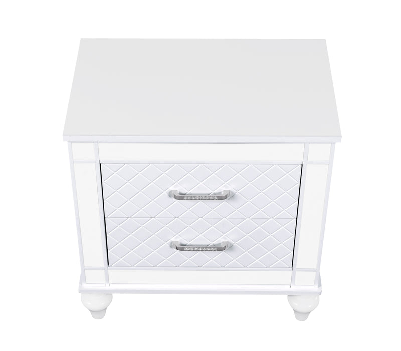 Glory Furniture Livorno White Nightstand