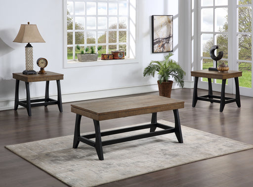 Steve Silver Ralston Caramel 3pc Coffee Table Set