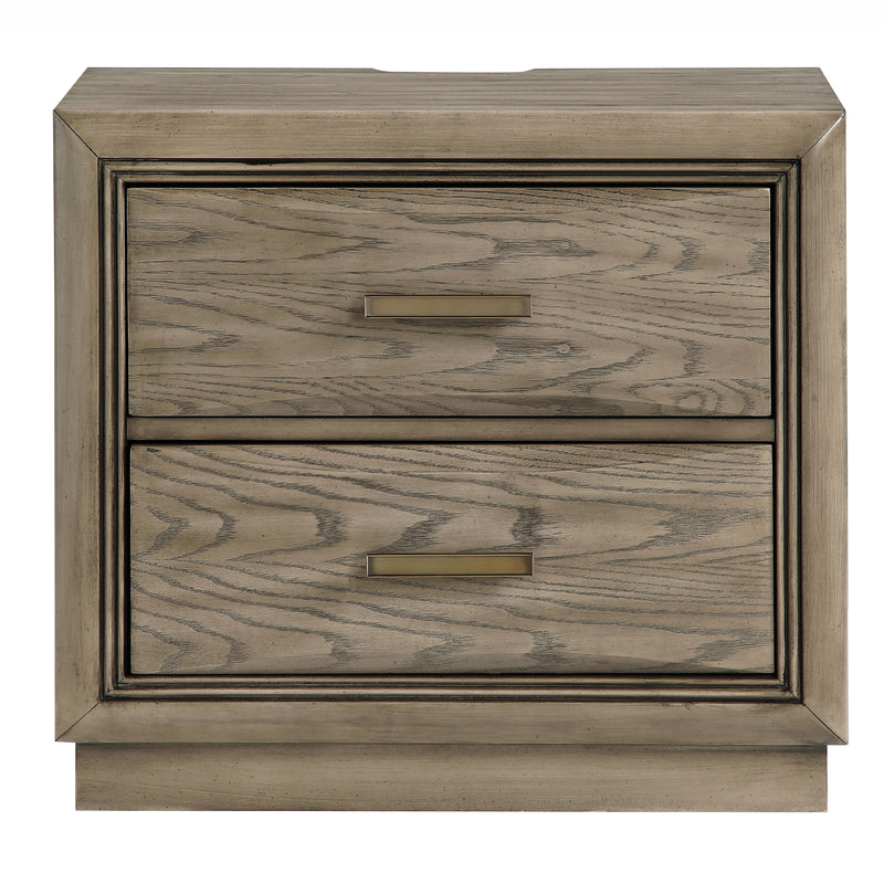 Steve Silver Sonoma Gray 2 Drawer Nightstand