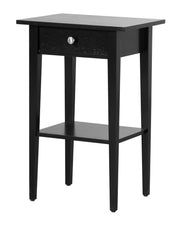 Glory Furniture Dalton Black Nightstand