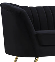 Meridian Furniture Margo Green Velvet Loveseat