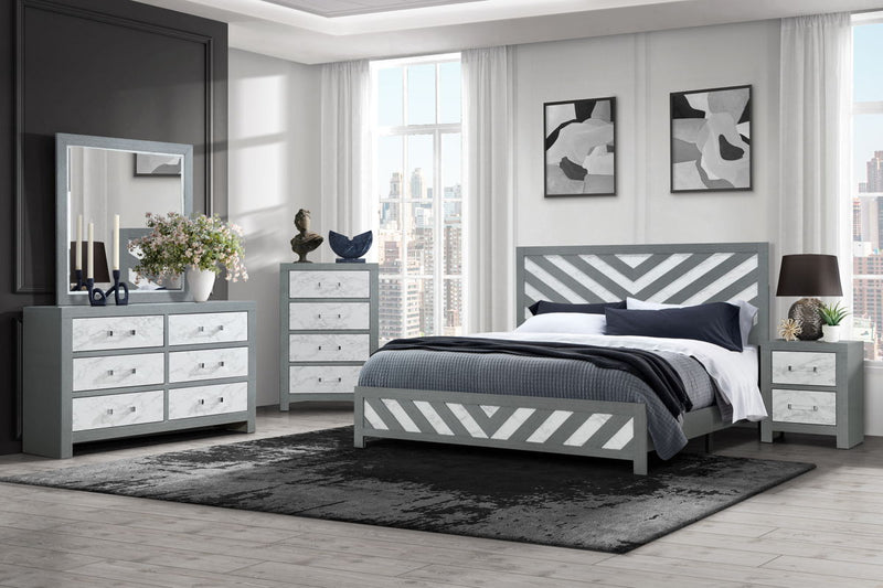 Global Furniture Micah Grey Dresser