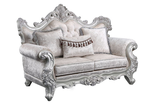 Galaxy Home Melrose Champagne Loveseat