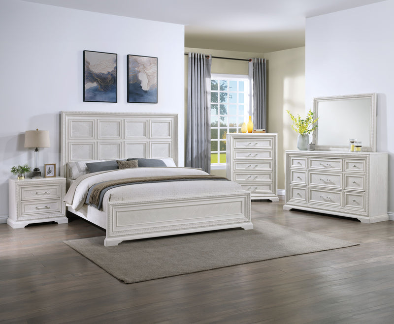 Crown Mark Alexandria 2pc Bedroom Set With King Bed