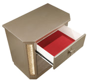 Galaxy Home Medusa Gold Nightstand