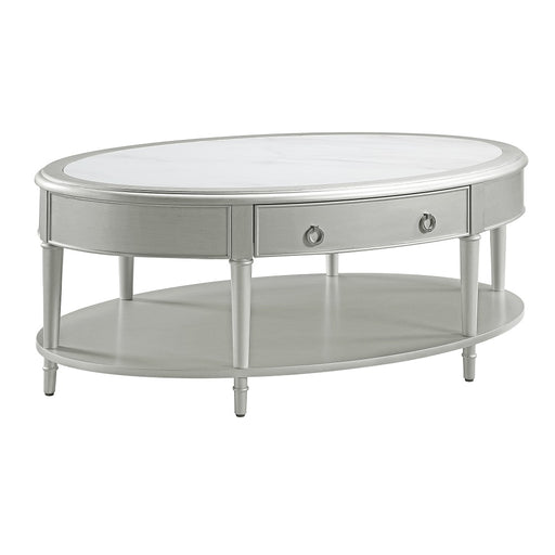 Acme Furniture Kasa Champagne 3pc Coffee Table Set