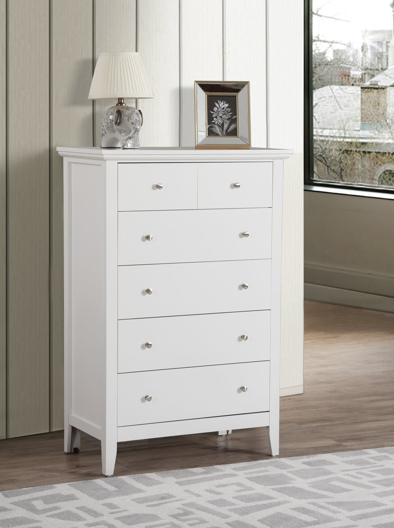 Glory Furniture Hammond White Chest