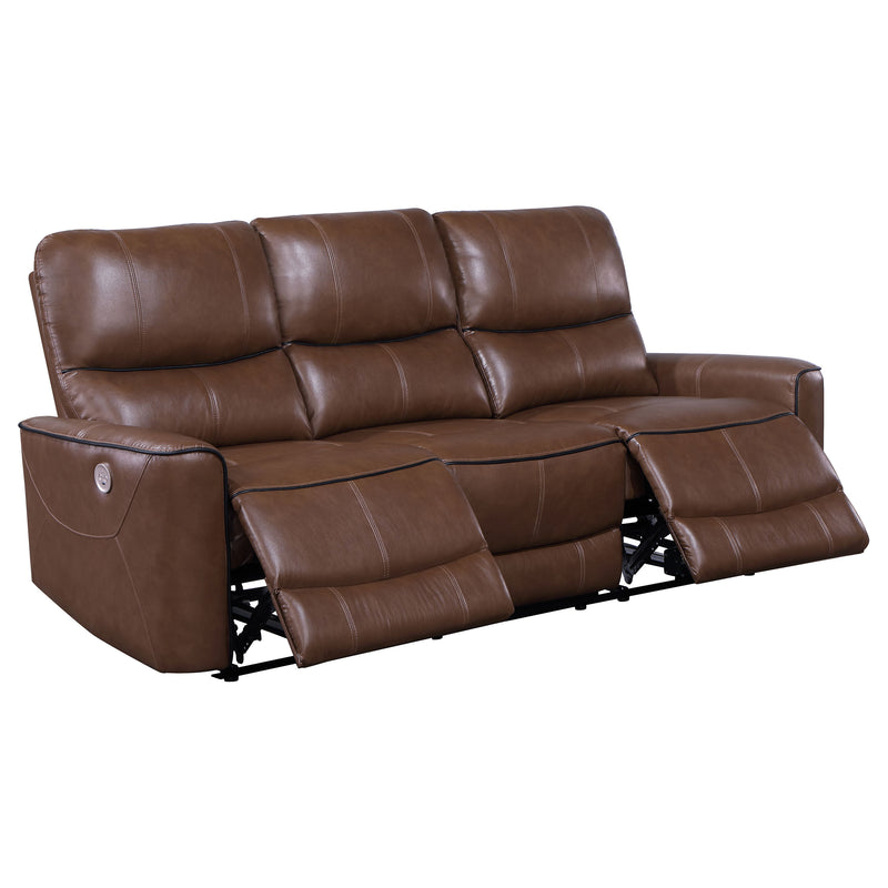 Coaster Furniture Greenfield Brown 3pc Living Room Set