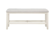 Steve Silver Hyland White Counter Bench