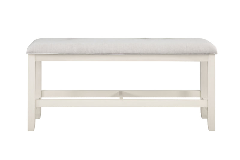 Steve Silver Hyland White Counter Bench