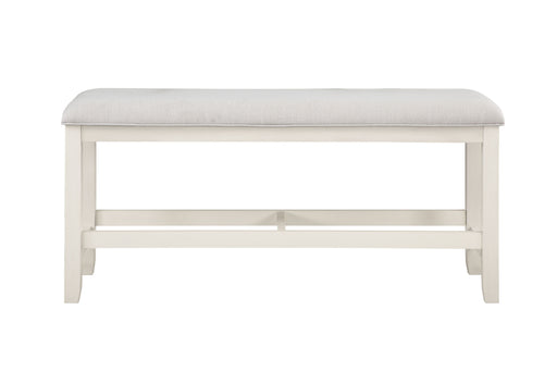 Steve Silver Hyland White Counter Bench
