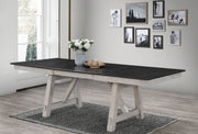 Crown Mark Maribelle Chalk Grey Dining Table