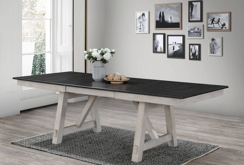 Crown Mark Maribelle Chalk Grey Dining Table