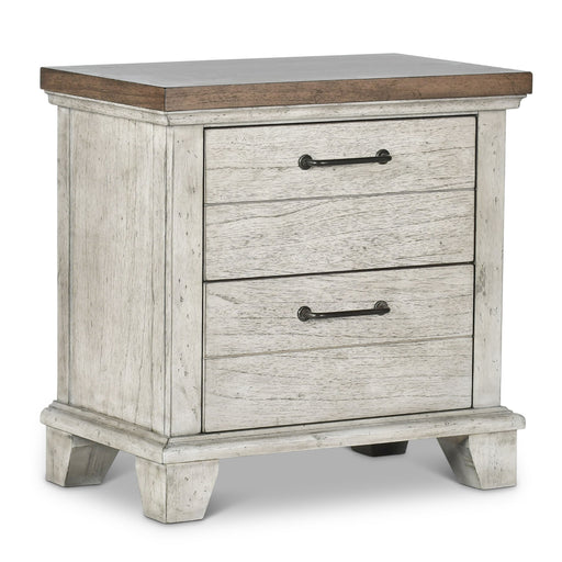 Steve Silver Bear Creek White Honey Smoke Nightstand