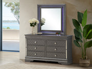 Glory Furniture Verona Metalic Black Dresser