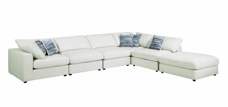Coaster Furniture Serene Beige 6pc Sectional