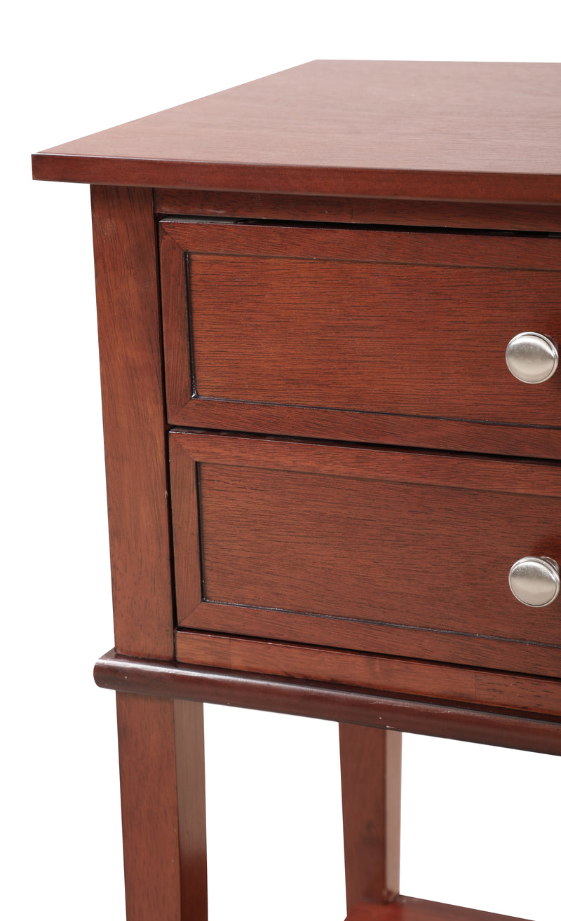 Glory Furniture Newton Teal Nightstand