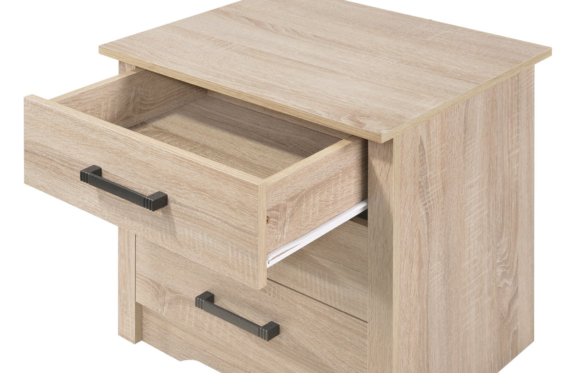 Glory Furniture Hudson Sandle 3 Drawers Nightstand