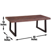 Steve Silver Jennings Brown 2pc Occasional Set