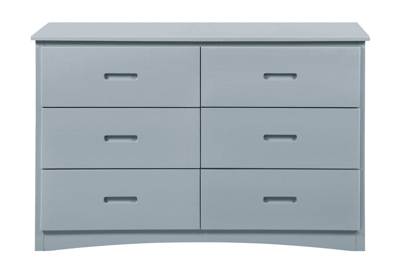 Home Elegance Orion Gray Dresser and Mirror