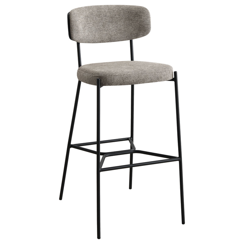 2 Coaster Furniture Elison Grey Pub Height Bar Stools