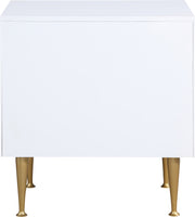 Meridian Furniture Marisol White Night Stand