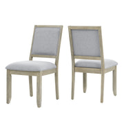 Steve Silver Carena White Round 5pc Dining Set