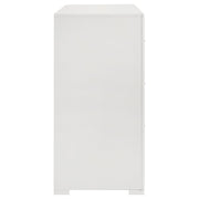 Coaster Furniture Ives Grey High Gloss 6 Drawer Dresser