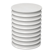 Steve Silver Griffin White Side Table