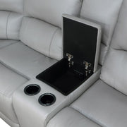 Steve Silver Alexandria Charcoal 6pc Power Sectional