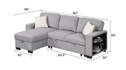 Galaxy Home Pinto Beige Sectional