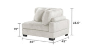 Galaxy Home Bentley Black Corner Wedge