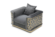 Glory Furniture Talia Black Chair