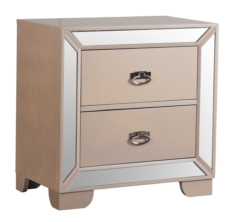 Glory Furniture Hollywood Hills Pearl Nightstand
