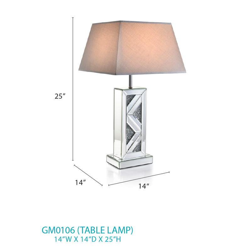 Glory Furniture Mirror GM0106 Table Lamp