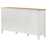 Coaster Furniture Hollis Brown White 2 Door Dining Sideboard