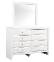 Glory Furniture Marilla Cherry Dresser and Mirror