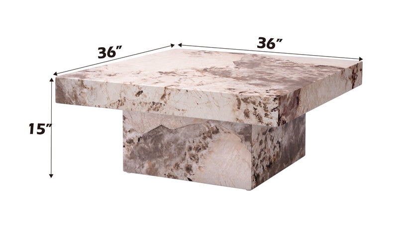 Acme Furniture Fultan Nature 3pc Coffee Table Set