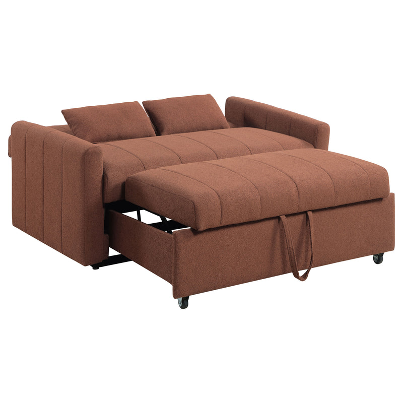 Coaster Furniture Portland Brown Sleeper Sofa Bed