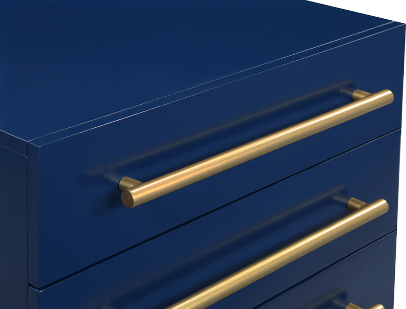 Meridian Furniture Marisol White Night Stand