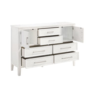New Classic Furniture Andover White Dresser