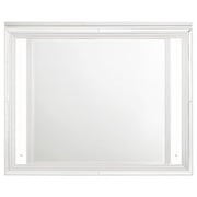 Coaster Furniture Marmore White LED Mirror