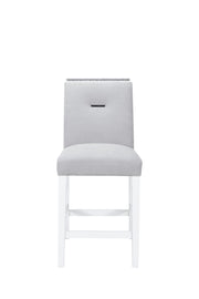 Global Furniture Monaco Grey White Rectangular 5pc Bar Height Set