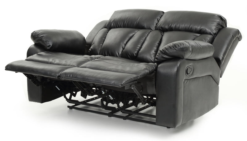 Glory Furniture Daria White Reclining Loveseat