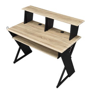 Acme Furniture Humanity Natural Black Music Desk