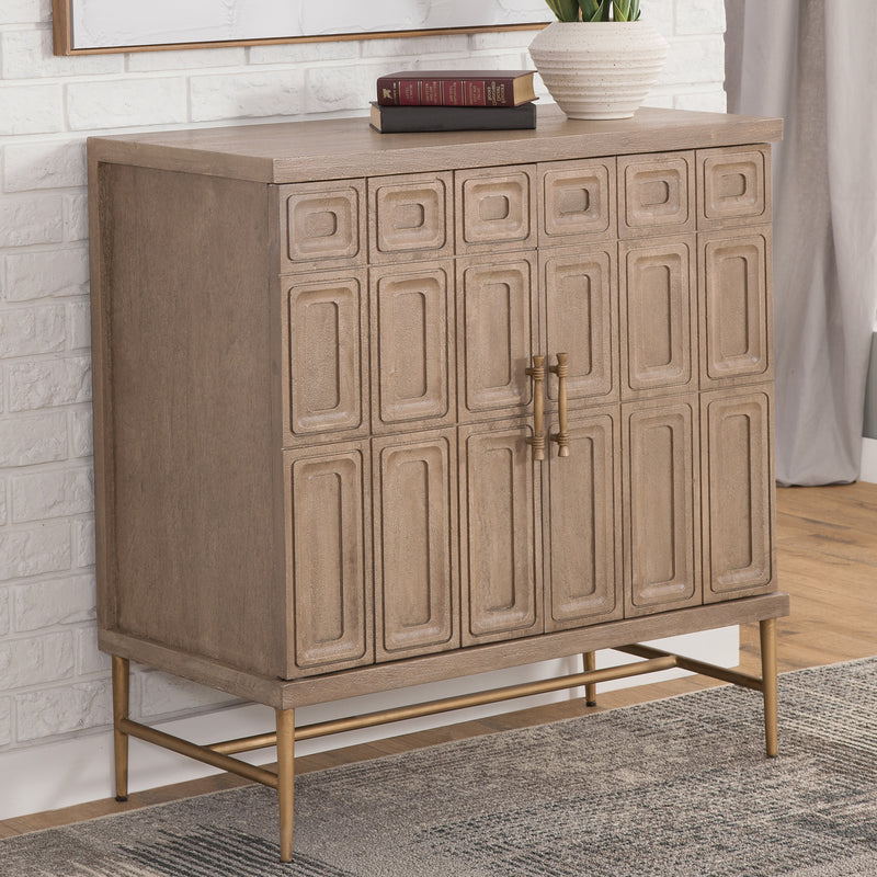 Steve Silver Arun 2 Door Accent Cabinet