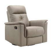 Home Elegance Bristow Green Swivel Glider Reclining Chair