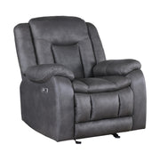 New Classic Furniture Morello Gray Glider Recliner