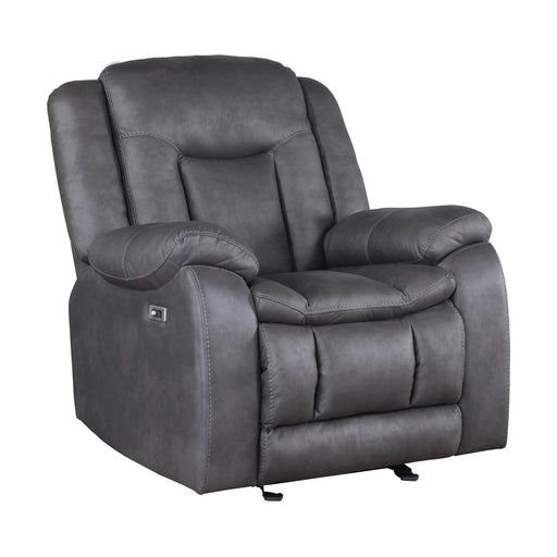 New Classic Furniture Morello Gray Glider Recliner